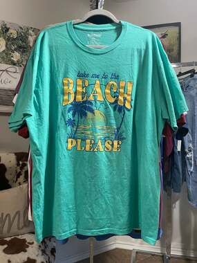 Academy Sports + Outdoors 'Take Me To The Beach Please' Graphic T-Shirt